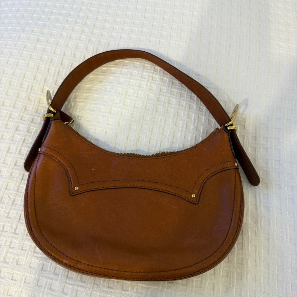 Michael Kors Tan Leather Hobo Bag